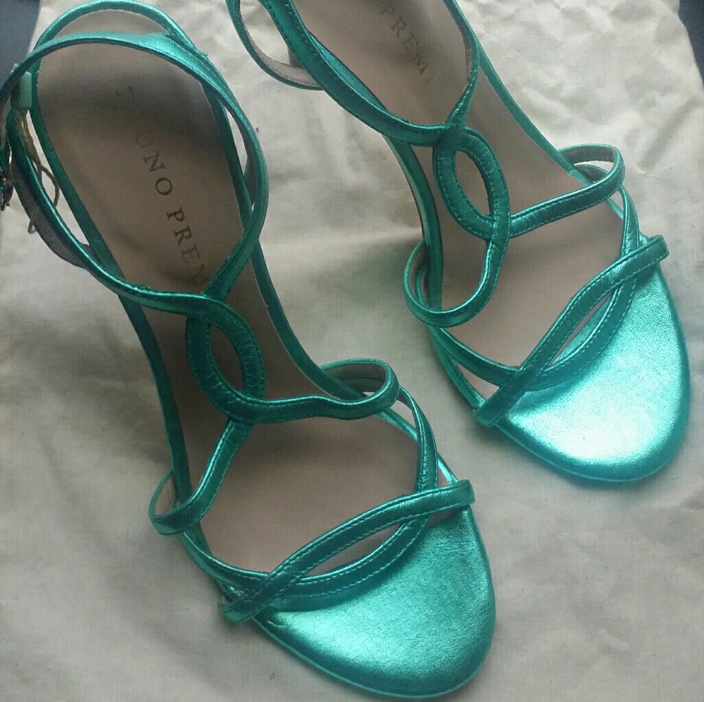 High heeled sandals
